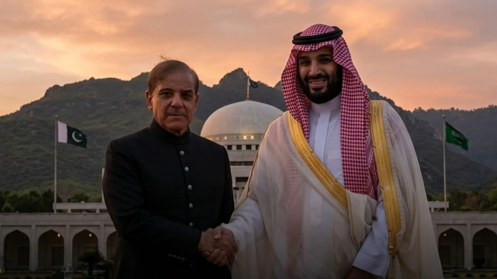AI-generated illustration: Pakistan Stands With Saudi Arabia Amid Houthi Attacks